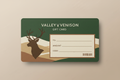A valley venison gift card